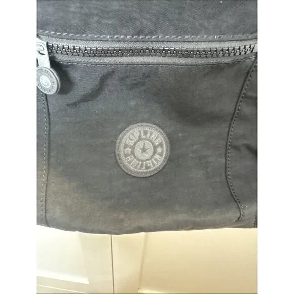 Kipling Black Nylon Bailey Rare Crossbody Bag - Picture 6 of 16